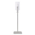 Hand Sanitizer Accessories | Dial Professional 09495EA FIT 15.7 in. x 15.7 in. x 58.3 in. Touch Free Dispenser Floor Stand - White image number 3