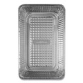 Steam Table Parts | Handi-Foil 8550 12.81 in. x 20.75 in. x 2.19 in. 55 Gauge JIF-FOIL Full-Steam Table Pan (50/Carton) image number 2