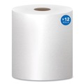 Perforated Roll & Hand Towels | Scott 01052 8 in. x 800 ft. 1.5 in. Core 1-Ply Essential 100% Recycled Fiber Hard Roll Towel - White (12 Rolls/Carton) image number 1