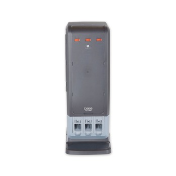 SMALLWARES | Dixie DUSSTDSP3 SmartStock 13.16 x 16.07 x 31.03 Forks/Knives/Spoons Tri-Tower Dispenser - Black/Gray (1/Carton)