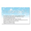 Toilet & Urinal Deodorizers | Big D Industries 062100 Diamond 3D Urinal Screen - Melon Mist Scent/Clear (6/Carton) image number 3