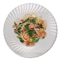 Plates | WNA WNA CW9180 9 in. Diameter Plastic Classicware Plates - Clear (18/Bag, 10 Bags/Carton) image number 2