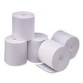 Perforated Roll & Hand Towels | PM Company 5479 3 in. x 150 ft. Impact Bond Paper Rolls - White (50/Carton) image number 3