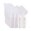 Food Containers & Lids | SOLO KHB16A-2050 16 oz. Flexstyle Double Poly Paper Food Combo Packs - White (500/Carton) image number 3