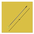 Mop Handles | Rubbermaid Commercial FGH126000000 Invader 60 in. Aluminum Side-Gate Wet-Mop Handle - Gray/Yellow image number 2