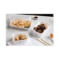 Food Containers & Lids | Pactiv Corp. NC838 Newspring VERSAtainer 5 x 7.25 x 2.63 24 oz Plastic Microwavable Containers - White/Clear (150/Carton) image number 5