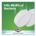 Toilet Bowl Cleaners | Clorox 30024 3.5 oz. Ultra Clean Toilet Tablets - Bleach (2/Pack) image number 10