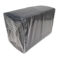Beverage Napkins | Morcon Paper VT522 9 in. x 9.5 in. 2-Ply Morsoft Beverage Napkins - Black (1000/Carton) image number 0