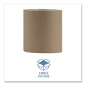 Perforated Roll & Hand Towels | Boardwalk B6256 NonPerforated 1-Ply 800 ft. Hardwound Paper Towels - Natural (6/Carton) image number 3
