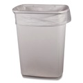 Low-Density Trash Bags | Heritage H6639HC R01 33 in. x 39 in. 0.65 mil. 33-Gallon Roll Linear Low-Density Can Liners - Clear (250/Carton) image number 3