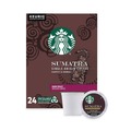 Coffee - Caffeinated | Starbucks 12565254 0.4 oz Coffee K-Cups - Sumatra (96/Carton) image number 2