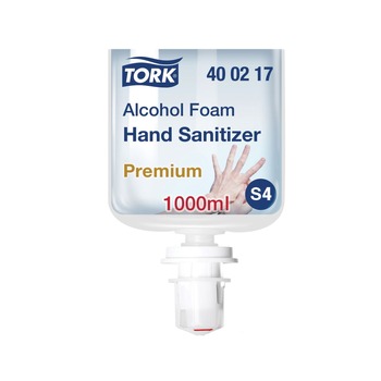 JANITORIAL | Tork 400217 1L Bottle Unscented Premium Alcohol Foam Hand Sanitizer (6/carton)