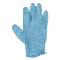 Janitorial Disposable & Single Use Gloves | Boardwalk 382XXLBXA 9.5 in. Long 5 mil. Thick Powder-Free Disposable Examination Nitrile Gloves - XX-Large Blue (100/Box) image number 1