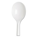 Disposable Spoons | Dixie PSM21 Plastic Mediumweight Soup Spoons - White (1000/Carton) image number 2