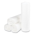 High-Density Trash Bags | Inteplast Group S404814N 45 gal. 14 microns 40 in. x 48 in. High-Density Interleaved Commercial Can Liners - Clear (25 Bags/Roll, 10 Rolls/Carton) image number 0