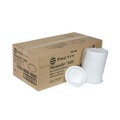 Plates | Pactiv Corp. YTH100060000 Unlaminated Foam 6 in. Plates - White (1000/Carton) image number 2