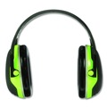  | 3M X4A 27 dB NRR PELTOR X Series Earmuffs - Black/Chartreuse image number 2
