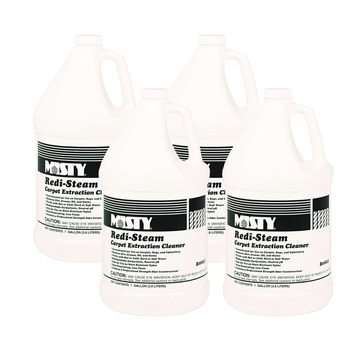 Misty 1038771 1 Gallon Bottle Redi-Steam Carpet Cleaner - Pleasant Scent (4/Carton)