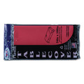 Table Covers & Skirts | Tablemate 549RD Heavyweight Plastic 54 in. x 108 in. Table Set Rectangular Table Cover - Red (6/Pack) image number 4