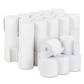 Perforated Roll & Hand Towels | PM Company 7702 3 in. x 150 ft. Impact Bond Paper Rolls - White (50/Carton) image number 0