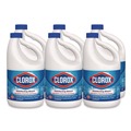 Bleach | Clorox CLO32263 81 oz. Bottle Concentrated Regular Disinfecting Bleach (6/Carton) image number 0