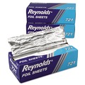 Foil Wraps | Reynolds Wrap 000000000000000721 10.75 in. x 12 in. Interfolded Aluminum Foil Sheets (6/Carton) image number 1
