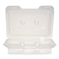 Perforated Roll & Hand Towels | Plastifar 18200 Bakery Containers, Muffin/Cupcake, 7.25 x 9.88 x 3.13, Clear, 250/Carton image number 3