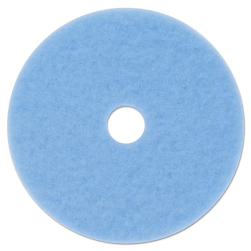 Floor Pads-Cleaning, Buffing & Polishing | 3M 3050-20 20 in. Diameter 3050 Hi-Performance Burnish Pad - Sky Blue (5/Carton) image number 0