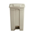 Indoor Waste Receptacles | Safco 9923TN 23 Gallon Large Capacity Plastic Step-On Receptacle - Tan image number 2