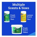 Cleaning Cloths & Wipes | Clorox 31428 1 Ply 7 in. x 8 in. Fresh Scent Disinfecting Wipes - White (2/Carton) image number 11