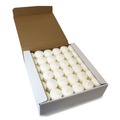 Candles | Sterno 40104 10 Hour Burn 1.46 in. x 1.33 in. Food Warmer Votive Candles - White (288/Carton) image number 1