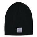 Head & Face Protection | Ergodyne 16812 N-Ferno 6812 One Size Fits Most Rib Knit Beanie - Black image number 0