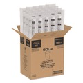 Perforated Roll & Hand Towels | SOLO 412RCN-PLANET Recycled Content PCF Paper Hot Cups ProPlanet Seal 12 oz White/Blue (1000/Carton) image number 0
