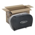 Toilet Tissue Dispensers | Georgia Pacific Professional 59206 13.56 in. x 5.75 in. x 8.63 in. 2-Roll Bathroom Tissue Dispenser - Smoke image number 0
