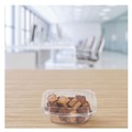 Food Containers & Lids | Dart CH8DED ClearPac SafeSeal 8 oz. Domed Lid Plastic Tamper-Resistant/Evident Containers - Clear (200/Carton) image number 5