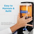Soap Dispensers | Georgia Pacific Professional 53057 Pacific Blue Ultra 5.6 in. x 4.4 in. x 11.5 in. 1200 mL Refill Soap/Sanitizer Dispenser - Black (1/Carton) image number 7