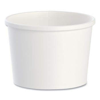 SOLO HS4125-2050 Flexstyle 12 oz. Double Poly Paper Containers - White (500/Carton)