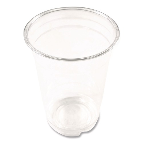 Cups | Boardwalk BWKPET14 14 oz. PET Cups - Clear (50/Bag, 20 Bags/Carton) image number 0