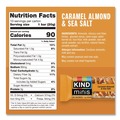 Meals & Snack Bars | KIND 27960 0.7 oz. Minis - Caramel Almond Nuts/Sea Salt (10/Pack) image number 8