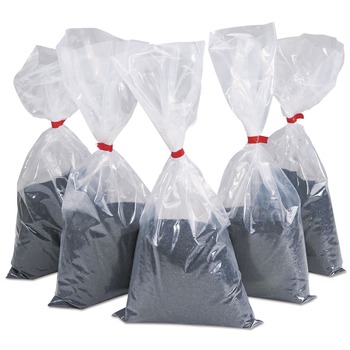 Rubbermaid Commercial FGB25 5 lbs. Sand for Urns - Black (5/Carton)