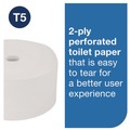 Toilet Tissues | Tork 472887 2-Ply OptiServe High-Capacity Coreless Toilet Paper - White (18/Carton) image number 4