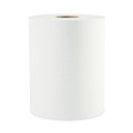 Perforated Roll & Hand Towels | Boardwalk 8123 2 in. Core 1-Ply 8 in. x 600 ft. Hardwound Paper Towels - White (12/Carton) image number 0