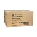 Food Containers & Lids | Pactiv Corp. YCN809620000 9 in. x 6 in. x 3 in. 2-Compartment EarthChoice SmartLock Microwavable MFPP Plastic Hinged Lid Container - White (270/Carton) image number 3