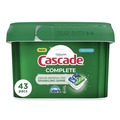Dishwashing Detergents | Cascade 80857486 22.5 oz ActionPacs Tub - Fresh Scent (6/Carton) image number 1