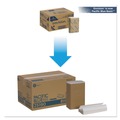Perforated Roll & Hand Towels | Georgia Pacific Professional 25190 10.1 in. x 12.7 in. 1-Ply Pacific Blue Basic C-Fold Paper Towel - White (2400/Carton) image number 4