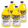 Disinfecting & Cleaning Solutions | Zep Commercial ZUBAC128 1-Gallon Antibacterial Disinfectant - Lemon Scent (4/Carton) image number 0