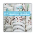 Cups | Dixie 5310COMBO600 PerfecTouch 10 oz. Paper Hot Cups and Lids Combo - Multicolor (50/Pack, 6 Packs/Carton) image number 6