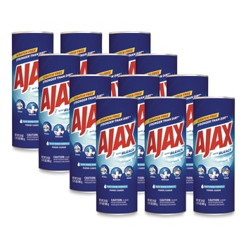 Ajax 61034403 21 oz Powder Cleanser with Bleach - Fresh Scent (12/Carton)