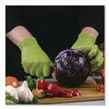 Food Service Disposable & Single Use Gloves | Ammex GWGN49100CT 8 mil Heavy-Duty Industrial Powder-Free Nitrile Gloves - 2X-Large, Green (1000/Carton) image number 3