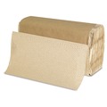 Perforated Roll & Hand Towels | GEN G1507 9 in. x 9.45 in. Singlefold Paper Towels - Natural (4000/Carton) image number 1